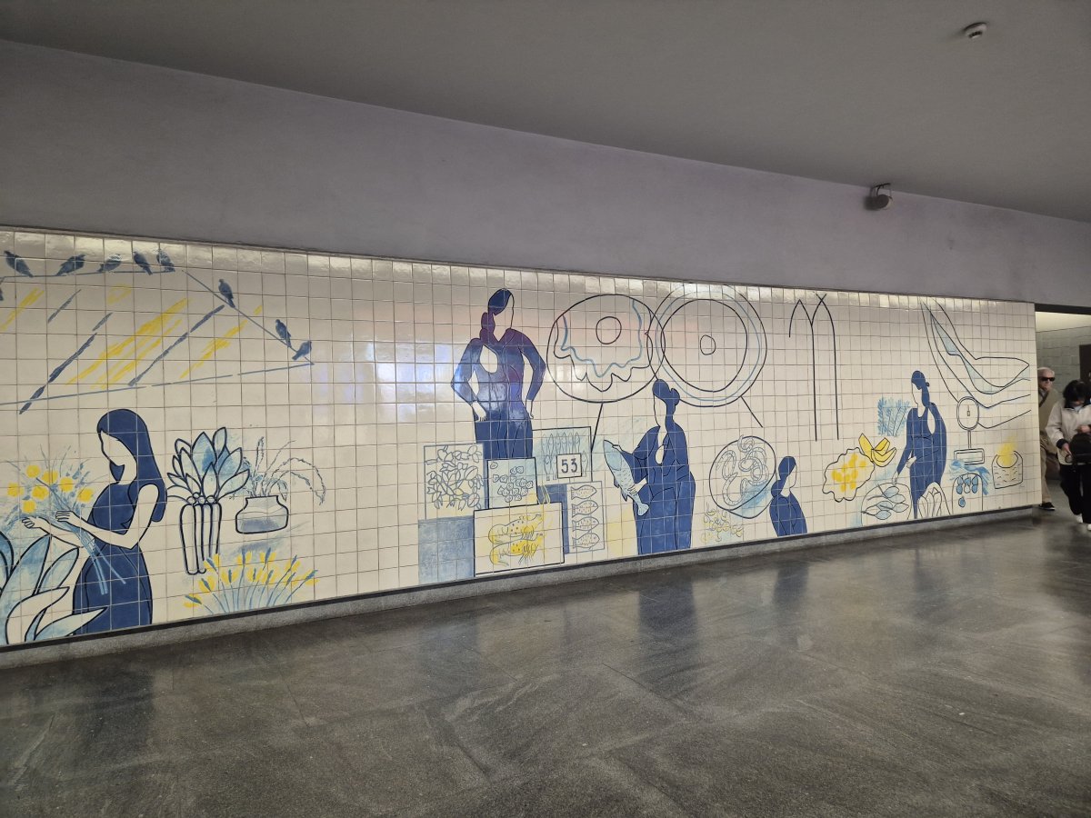 Azulejo partilhado pela comunidade